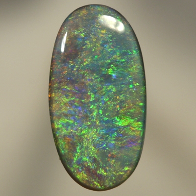 SOLID BLACK OPAL Golden fire, orange to green. SEE VIDEO